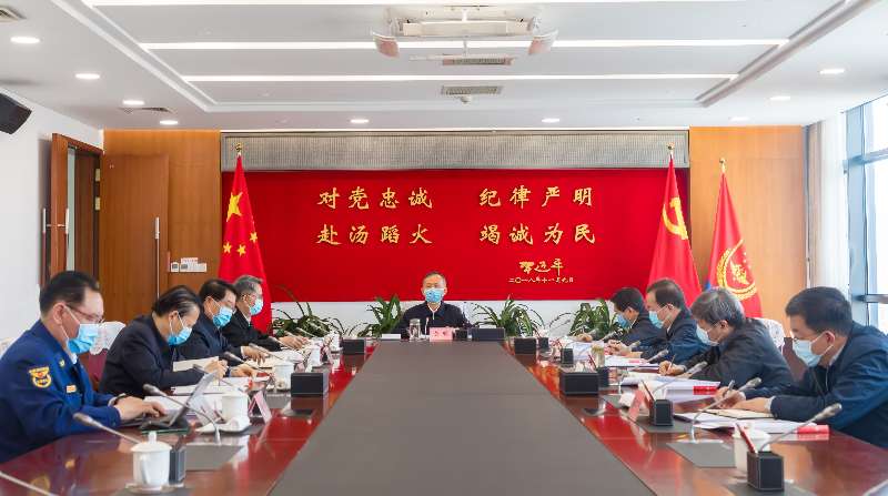 想看美女操B黄明在应急管理部党委会上强调 着力加强党委班子自...